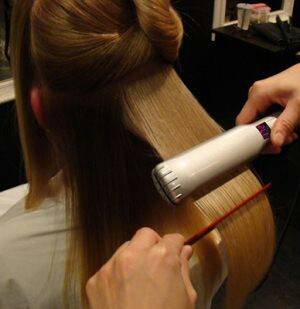 Hair straightening advice